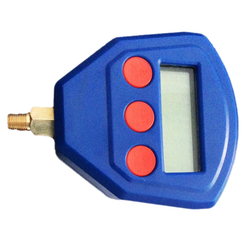 Легко-1/8Npt одноколлектор цифровой вакуумный манометр R22 R410 R407C R404A R134A кондиционер Холодильный инструмент