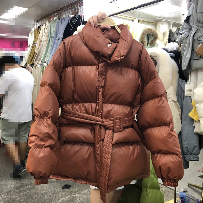 

2019 Thin Long Sleeve Zipper Thick Bread Cotton-padded Clothes