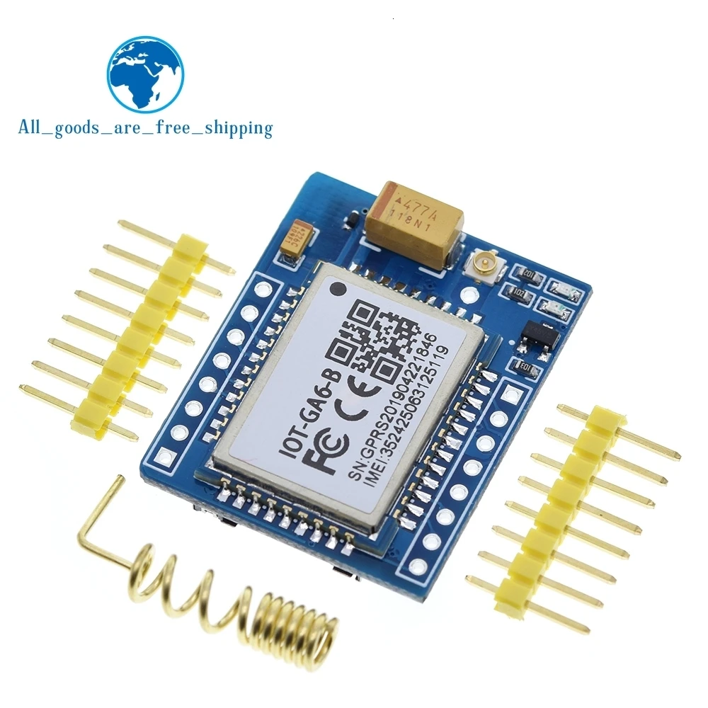 TZT Мини A6 GA6 GPRS комплект GSM беспроводной модуль расширения доска антенна протестирована по всему миру магазин для SIM800L
