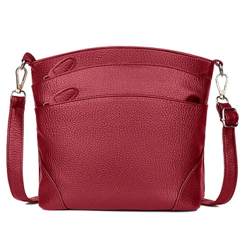 

Fashion Women Shoulder Bag Korean Version Flap Crossbody Bag Large Capacity PU Leather Messenger Bag for Travel Motorcycle Bag