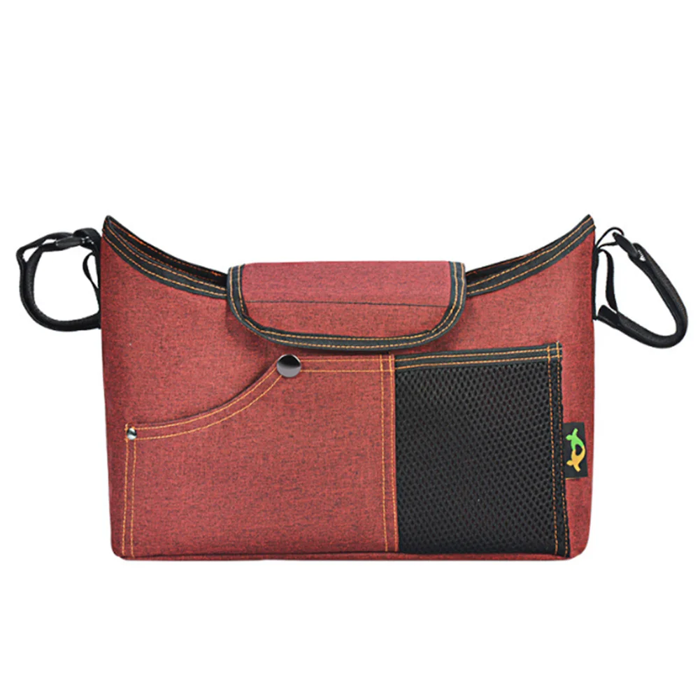 Baby Diaper Bag Mommy Stroller Bags Universal Baby Stroller Organizer Bag Cup Holders Extra-Large Storage Space Baby Accessories