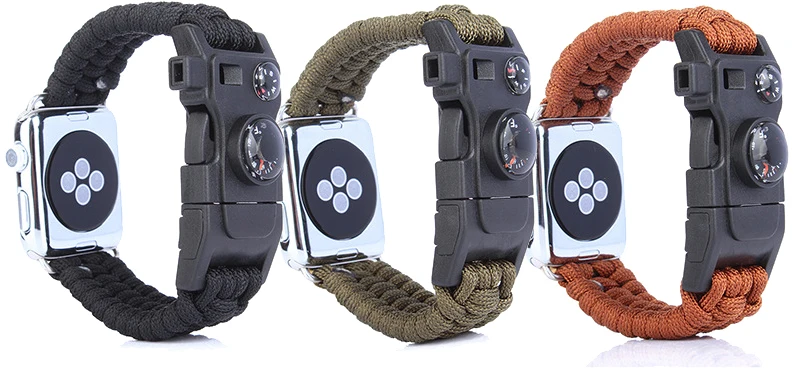 Нейлоновый ремешок для Apple watch ремешок 44 мм 40 мм correas 42 мм 38 мм спортивный открытый iwatch браслет ремень 3 2 Apple watch 4 5 Аксессуары