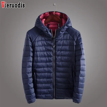 

Mens Outwear Windbreaker Coats Winter Jacket Men Hooded Plus Size Casual Simple Lightweight Warm Cotton Padded Basics Jackets