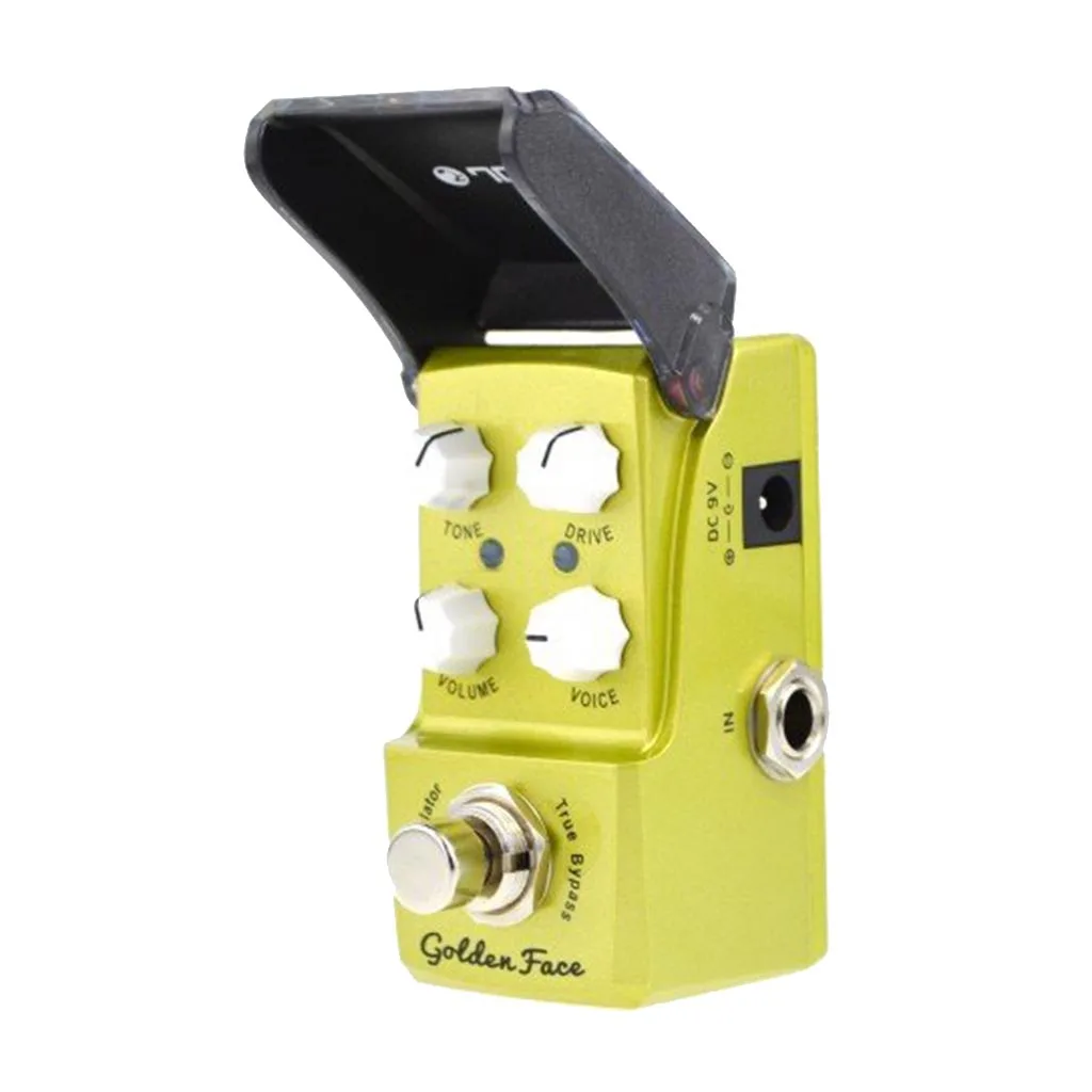 Металлическая Gloden педаль эффектов для электрогитары Effector Tone Driver регулятор громкости голоса