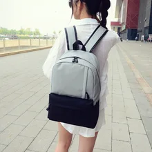 Школьная сумка, стиль, нейлоновый рюкзак в Корейском стиле, модный школьный рюкзак в студенческом стиле, повседневный рюкзак
