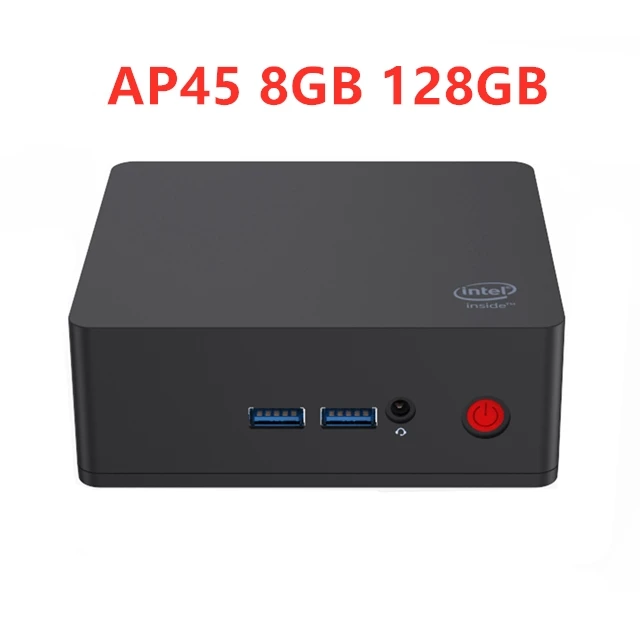 AP45 8GB 128GB AP45 Intel Pentium J4205 AP45 мини-ПК ОЗУ 8 Гб ПЗУ 128 ГБ 512 ГБ BT4.0 2,4G 5G двойной WiFi USB 3,0 AP45 мини-ПК работает на Win10/Linux - Цвет: AP45 8GB 128GB