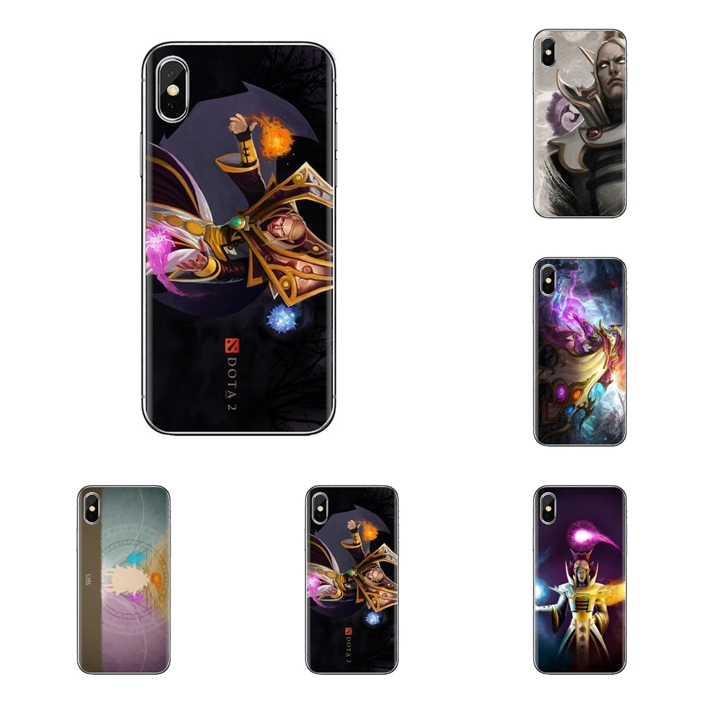 Мягкий чехол для sony Xperia Z Z1 Z2 Z3 Z5 compact M2 M4 M5 E3 T3 XA Aqua LG G4 G5 G3 G2 Mini Tryhards invoker Kael dota 2 Art |