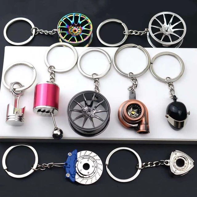 Unique Bargains Car Fob Key Chain Keychains Holder With D Shaped