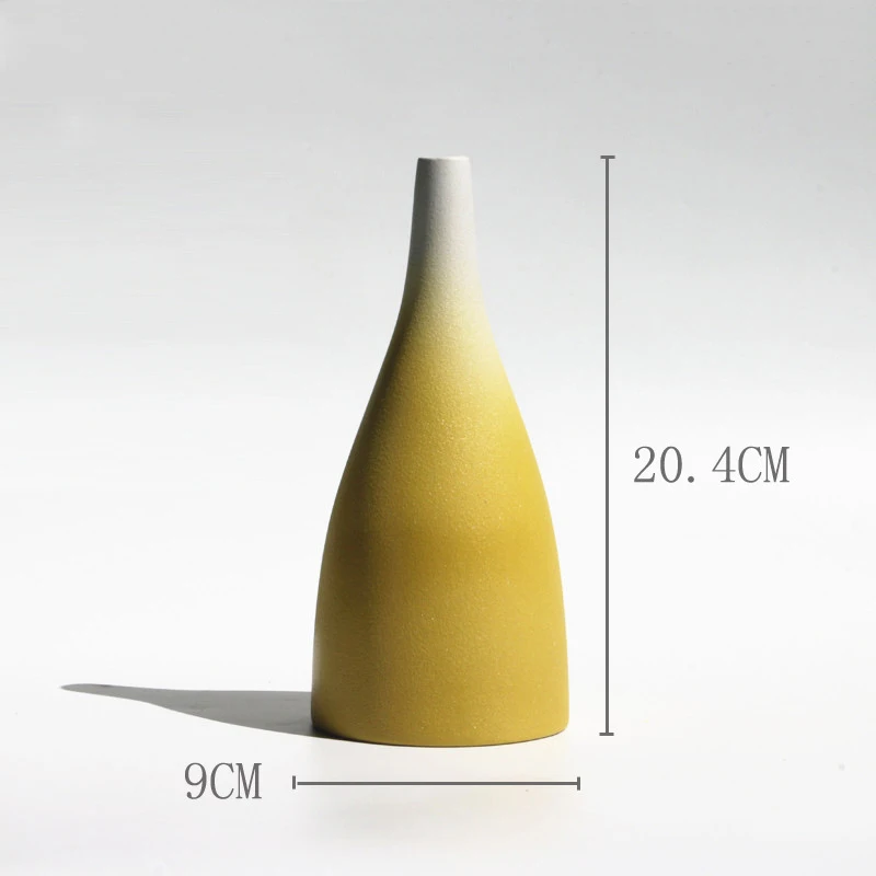 JB001 Nordic Home Decoration Table Vase Living Room Flower Arrangement Dried Flower Flower Vase Green Plant Hydroponic Bottle Pot - Цвет: JB001