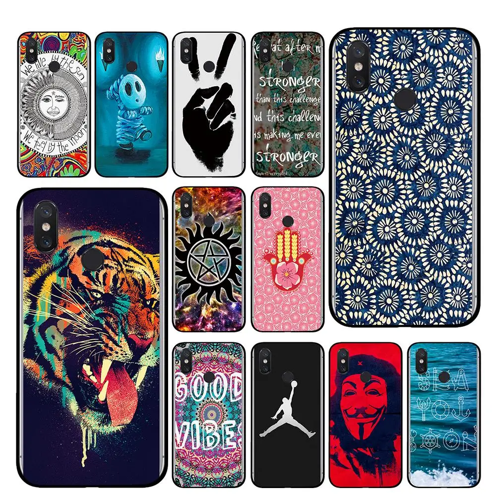 

plain For Xiaomi Redmi GO 4 5 6 7 Pro 4A 4X 5A 5Plus 6A cases cover