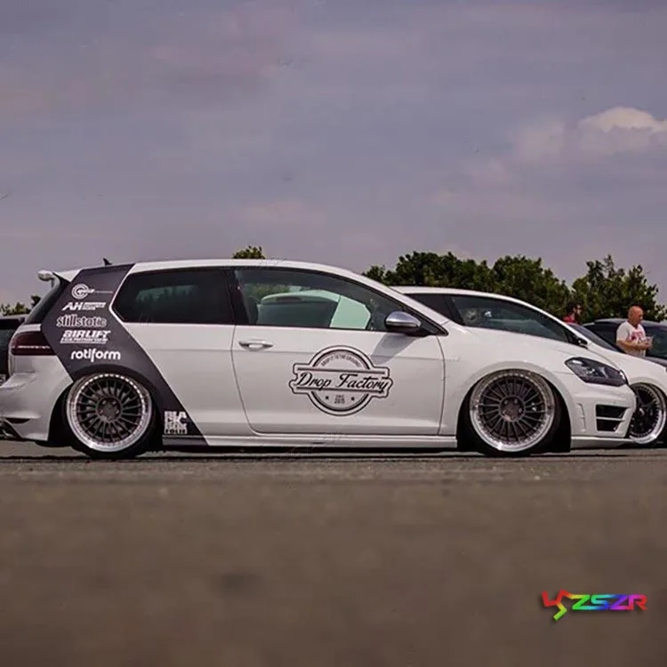 C-столб автомобиля индивидуальная наклейка украшение для Volkswagen Golf, Volkswagen Polo Z2CA1008