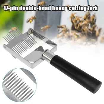 

Spot Honey Uncapping Fork Stainless Steel Honey Scraper Plastic Handle Beekeeping Beekeepers Equipment Tool Best Price