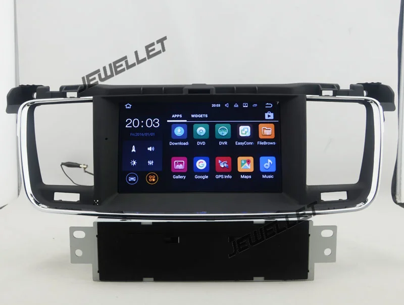 Четырехъядерный 1024*600 HD экран Android 9,0 автомобильный DVD gps Радио Навигация для peugeot 508 2011- с 4G/Wifi DVR OBD зеркальное соединение