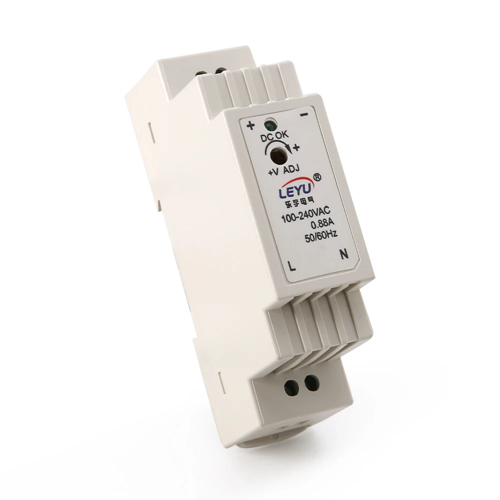 85% эффективность Универсальный вход переменного тока/полный диапазон 15 Вт din