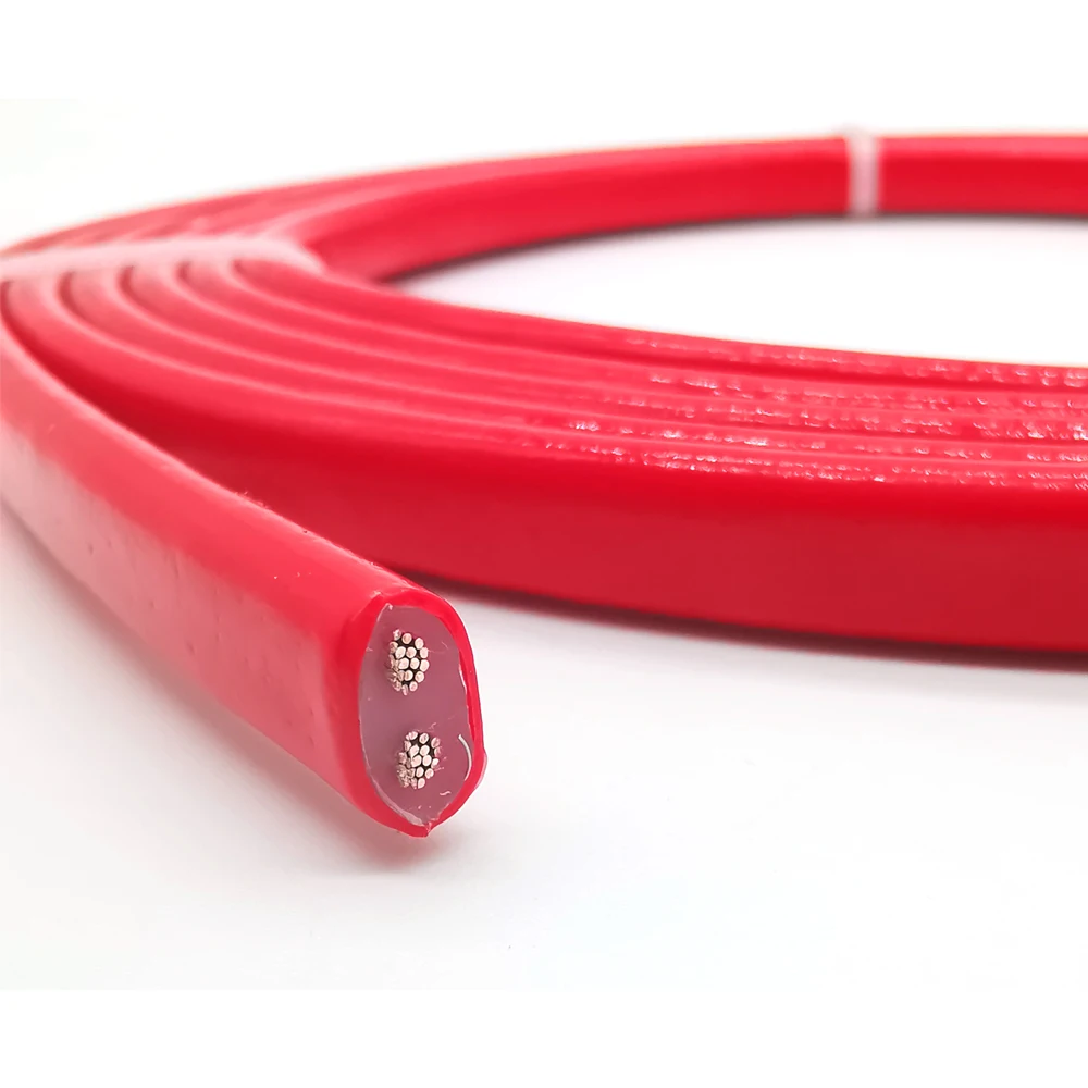 40w 9mm 9.1m Long service life Flame retardant water pipe road roof Silicone rubber PTFE Insulation thaw heating cable heat band