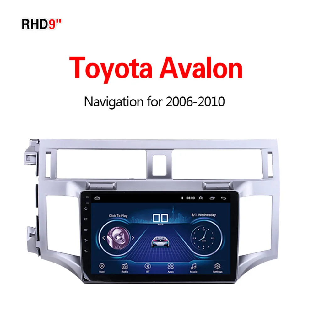 Lionet gps навигация для автомобиля Toyota Avalon 2006-2010 9 дюймов RT1034X - Размер экрана, дюймов: WIFI 1G16G