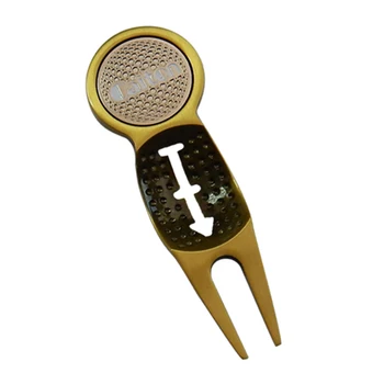 

Caiton 1 Pcs Portable Golf Pitchfork Golf Divot Tool Golf Repair Tool Putting Fork