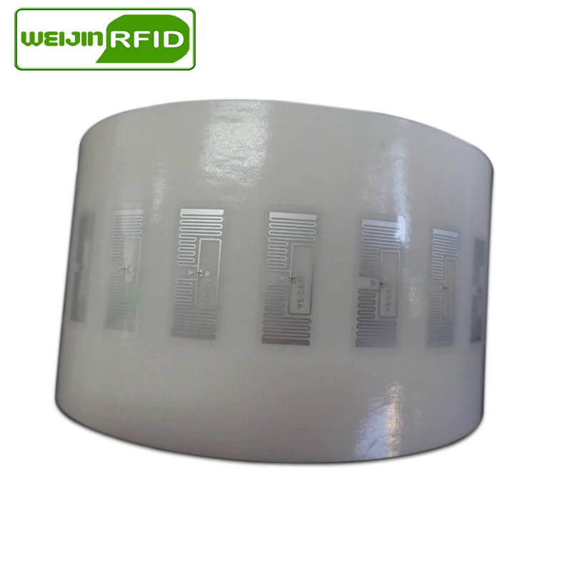 Метка Диапазона UHF RFID Impinj MonzaR6 MR6 AZ-C6 Сухой инкрустация 915 МГц 900 МГц 868 МГц 860-960 МГц EPCC1G2 6C смарт-карты пассивные RFID теги этикетки