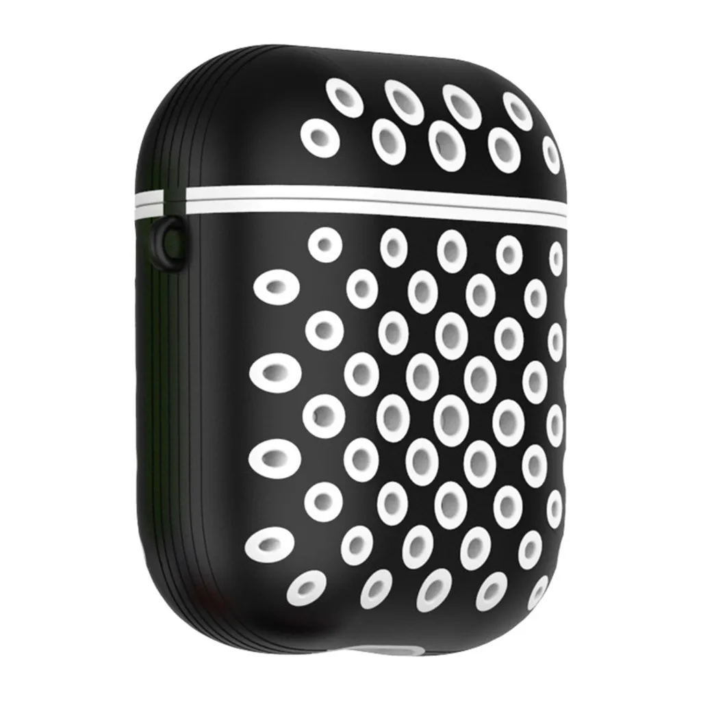 Беспроводной Bluetooth чехол для наушников для Apple AirPods 2 Мягкий Силиконовый противоударный чехол с отверстием защитный для AirPod чехол 917#2 - Цвет: A