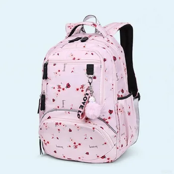 

New Large schoolbag cute Student School Backpack Printed Waterproof bagpack primary school book bags for teenage girls kids