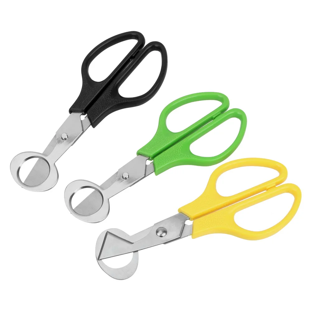 Egg Tools Quail Egg Shell Scissors Rust Resistant Multifunction Durable Stainless Steel Blade Kitchen Tools Cigar Cutters