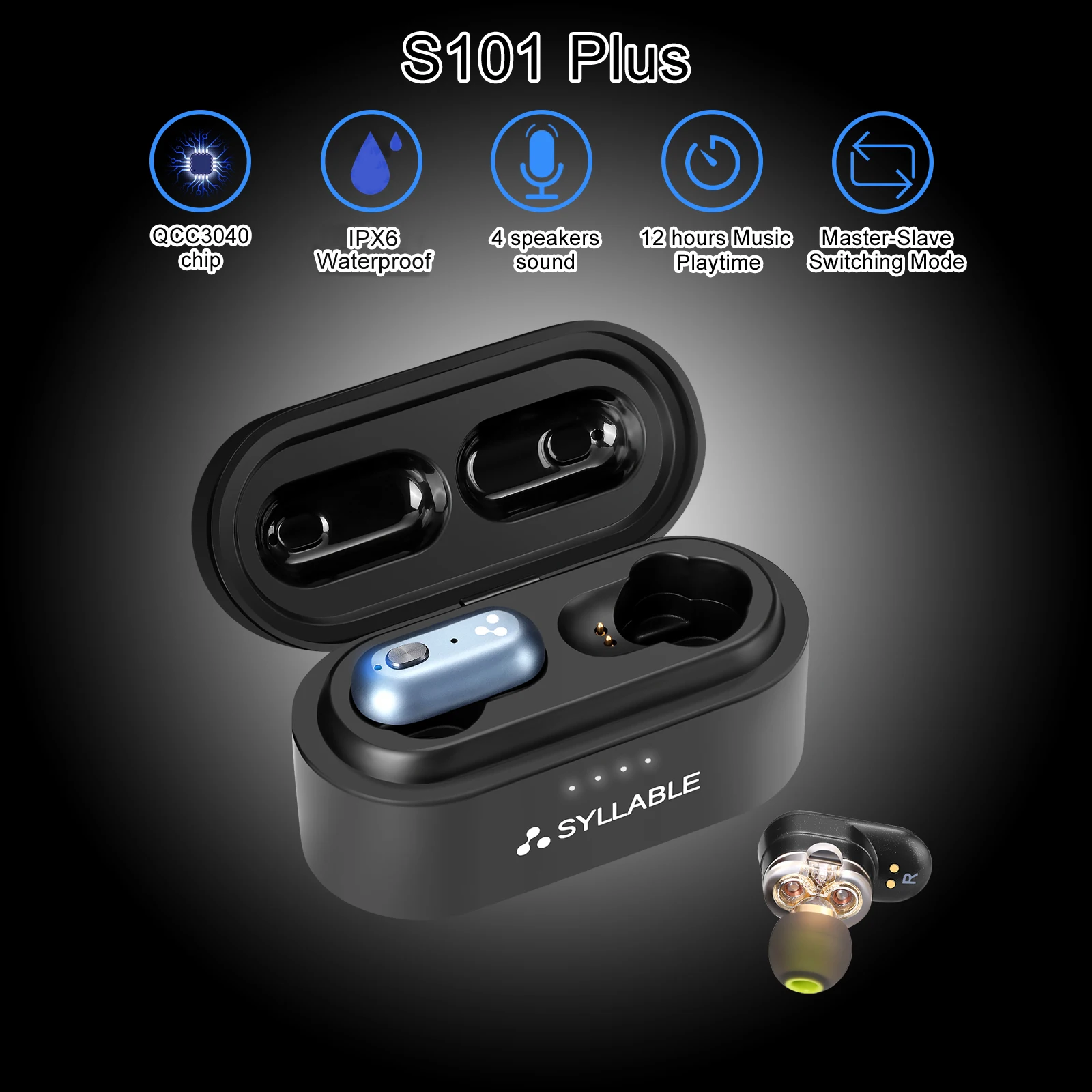 Dual Dynamic Drivers SYLLABLE S101 Plus 