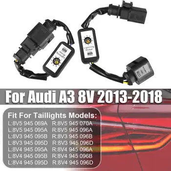

2PCS/Set Dynamic Turn Signal Indicator LED Taillight Add-on Module Cable Wire Harness For Audi A3 8V Left & Right Tail Light
