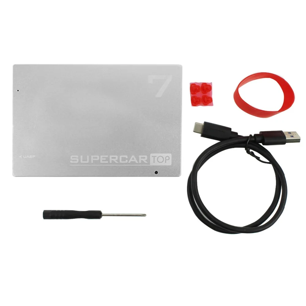 JEYI SuperCar NGFF алюминиевый TYPEC3.1 мобильный SSD Box Optibay чехол SSD TYPE C3.1 JMS583 m2 USB3.1 M.2 PCIE SSD U.2 PCI-E SATA