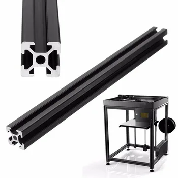 

T-Slot Aluminum Profile Frame DIY Black 3D printers Stands Prototyping