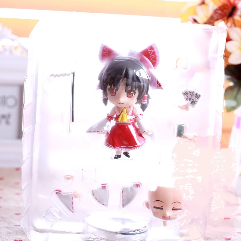 Новое поступление 10 см аниме экшн фигурки проект Touhou мультфильм Hakurei Reimu 74 #