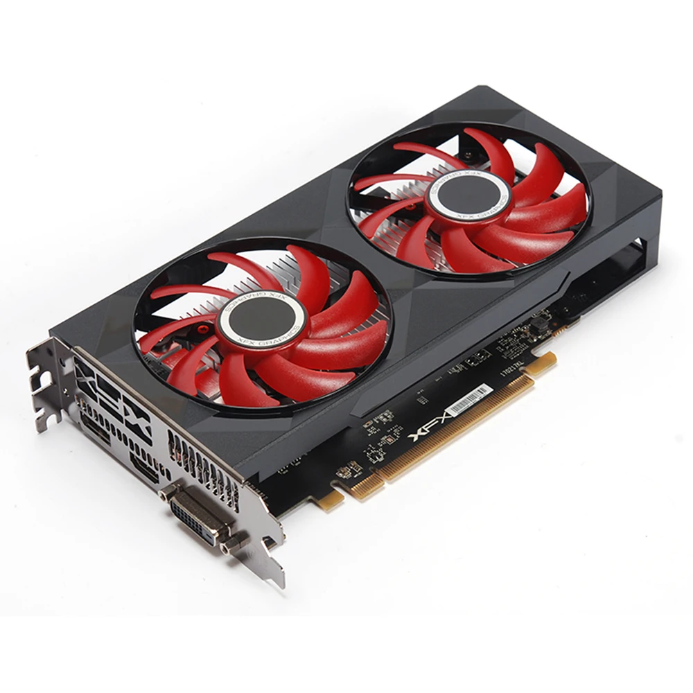  XFX Radeon RX 560 4GB DDR5 Gaming PC Graphics Cards GPU 128 Bit RX 560 Desktop Video Cards Computer
