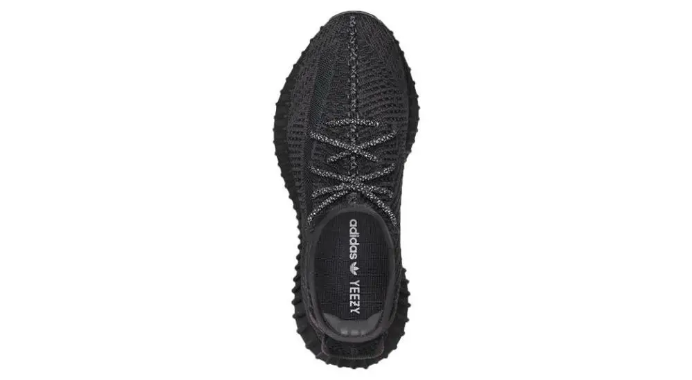 Adidas Originals Yeezy Boost 350 V2 Black Reflective Shoes Men's Running Sport Shoes for Unisex Women FW5190 Training FU9006