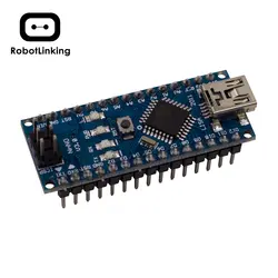 Мини USB Nano V3.0 ATMEGA328P модуль CH340G 5 В 16 м микро-плате контроллера для Arduino nano