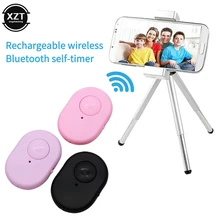 Shutter Release Selfie Stick Remote-Control Rechargeable Bluetooth for IOS Android High