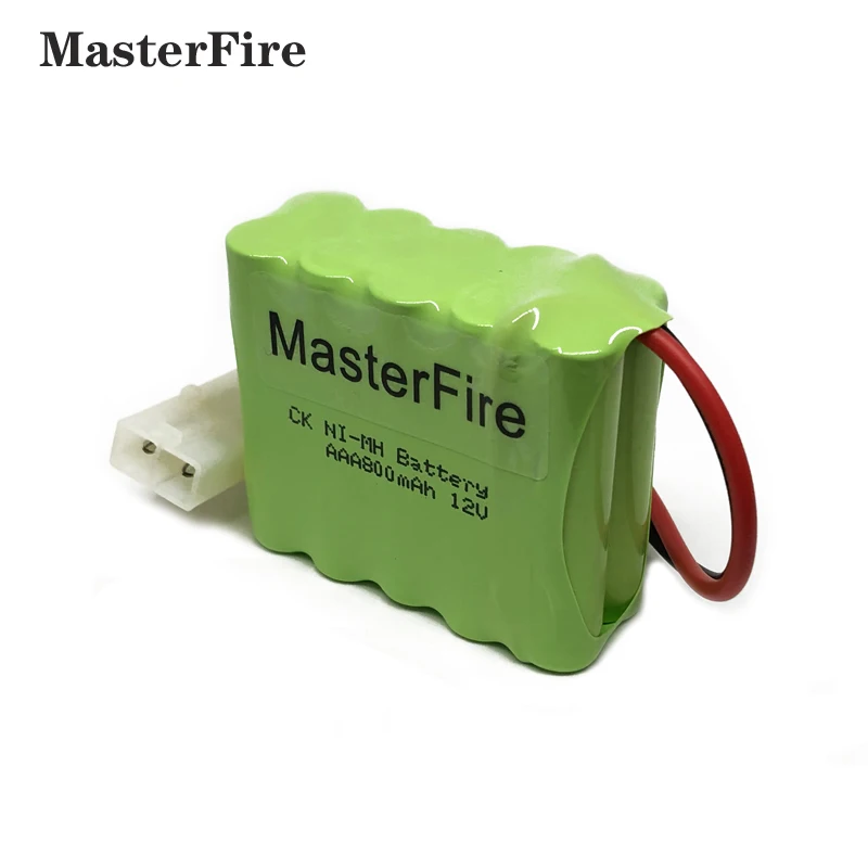 Оригинальный никель металлогидридный аккумулятор MasterFire 12 В 800 мАч AAA