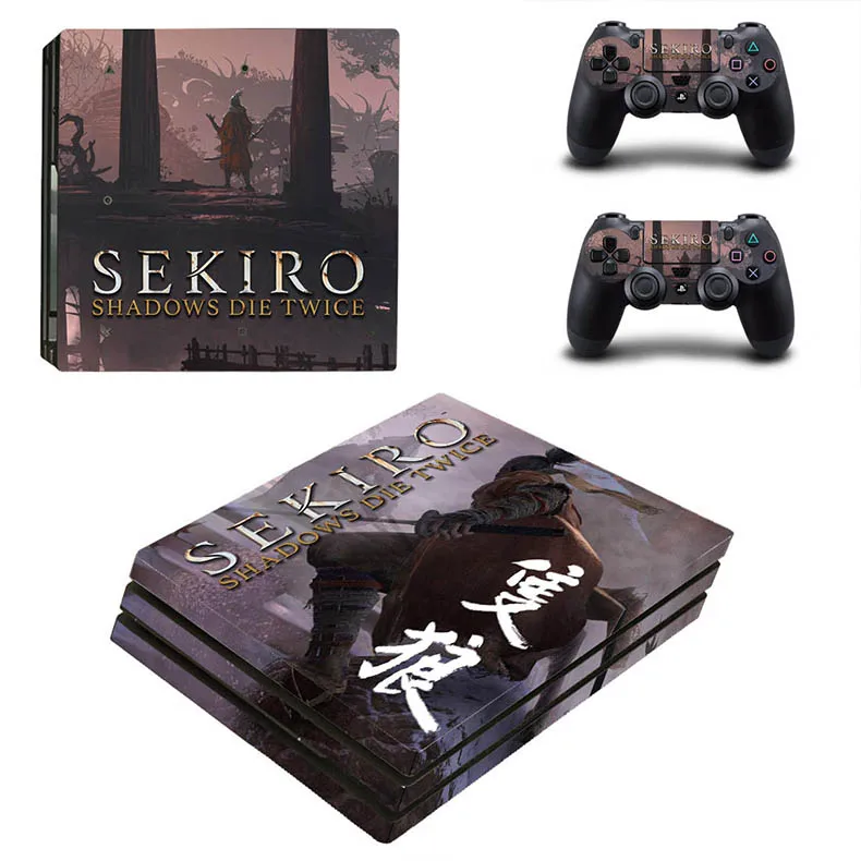 SEKIRO: Shadows Die Twice PS4 Pro наклейка s PS 4 Pro наклейка на кожу наклейки Pegatinas для playstation 4 Pro консоль и контроллер