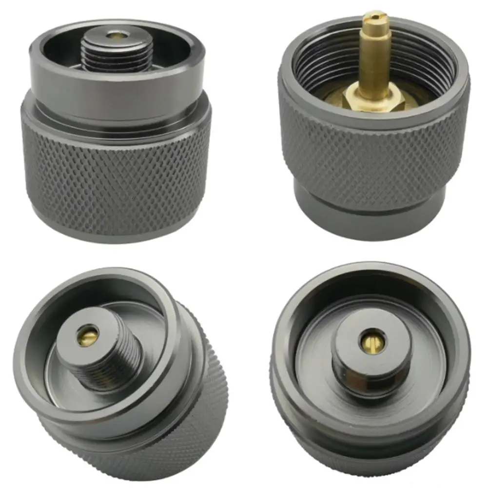 Outdoor Camping Stove Adapter Integrated design Manp Propane Gas Tank Converter with Self-closing Function for Hiking | Спорт и