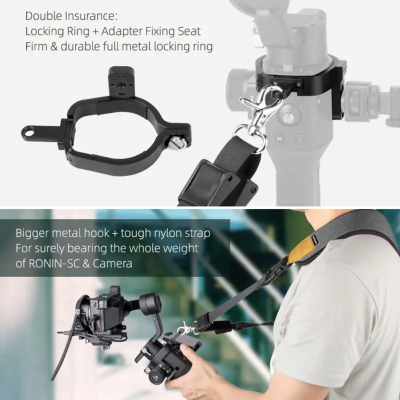 Удобный регулируемый плечевой ремень протектор для DJI Ronin-SC камеры Gimbal стабилизатор
