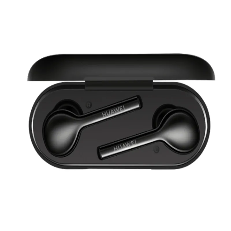 Оригинальные наушники huawei FreeBuds enjoy, водонепроницаемые, IP54, Беспроводная зарядка, управление Bluetooth 4,2, huawei Freebuds lite, наушники - Color: Buds lite black
