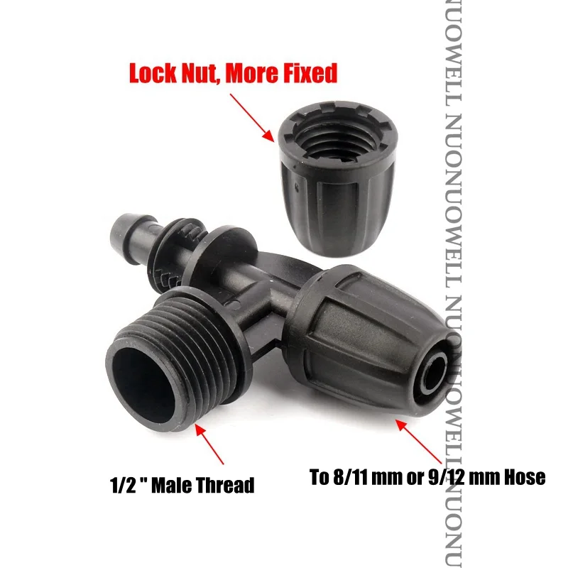 3 шт. 8/11 9/12 мм садовый шланг разъемы Micro для полива и орошения, оцинкован стыковачными швами локтевого сустава Разъем-переходник трубы шланг заглушка резьбовое соединение
