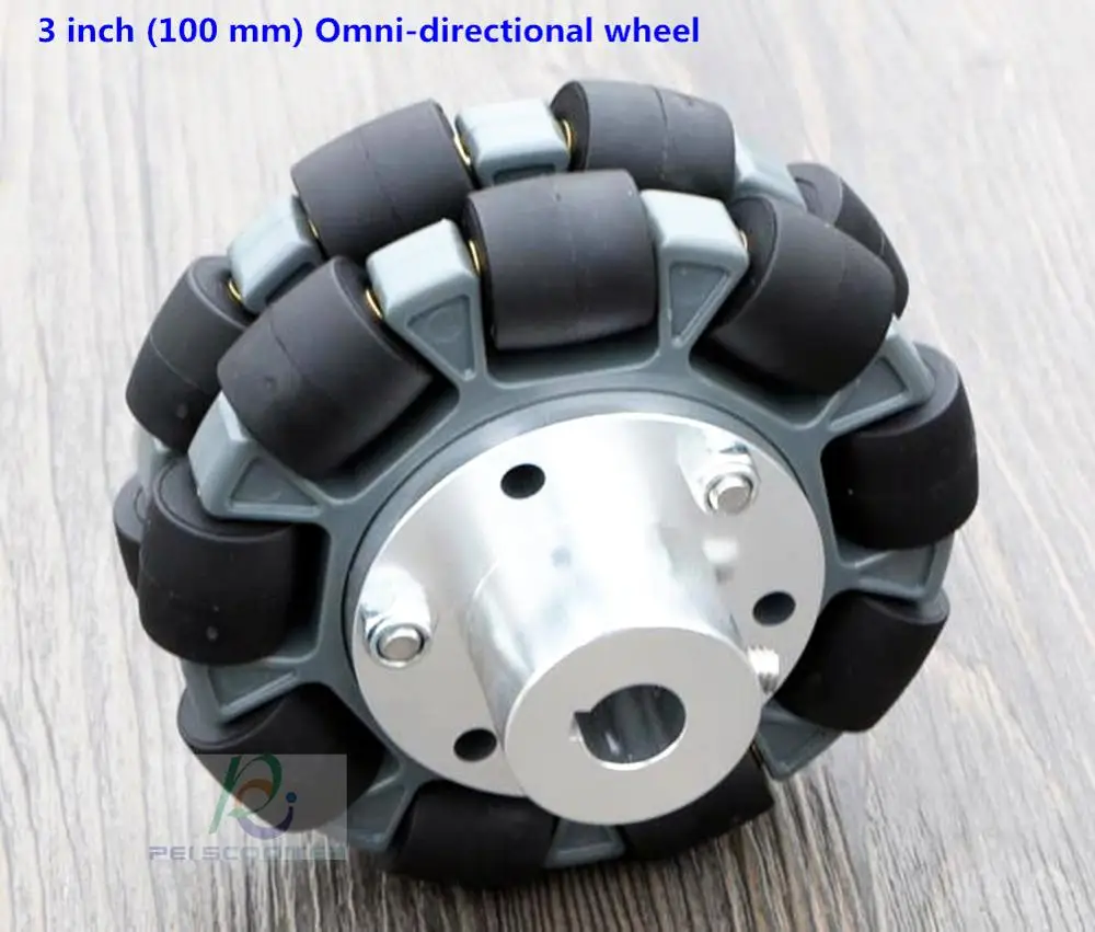 3 дюйма(100 мм) Многонаправленное колесо с соединительного Промежуточного Вала pww-013