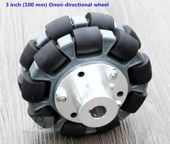 

3 inch (100 mm) Omni-directional wheel with Connecting shaft pww-013