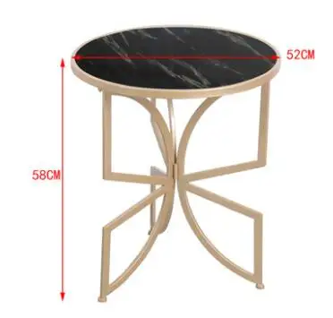 Table and chair combination Cafe dessert simple back manicure chair Nordic marble balcony tea table