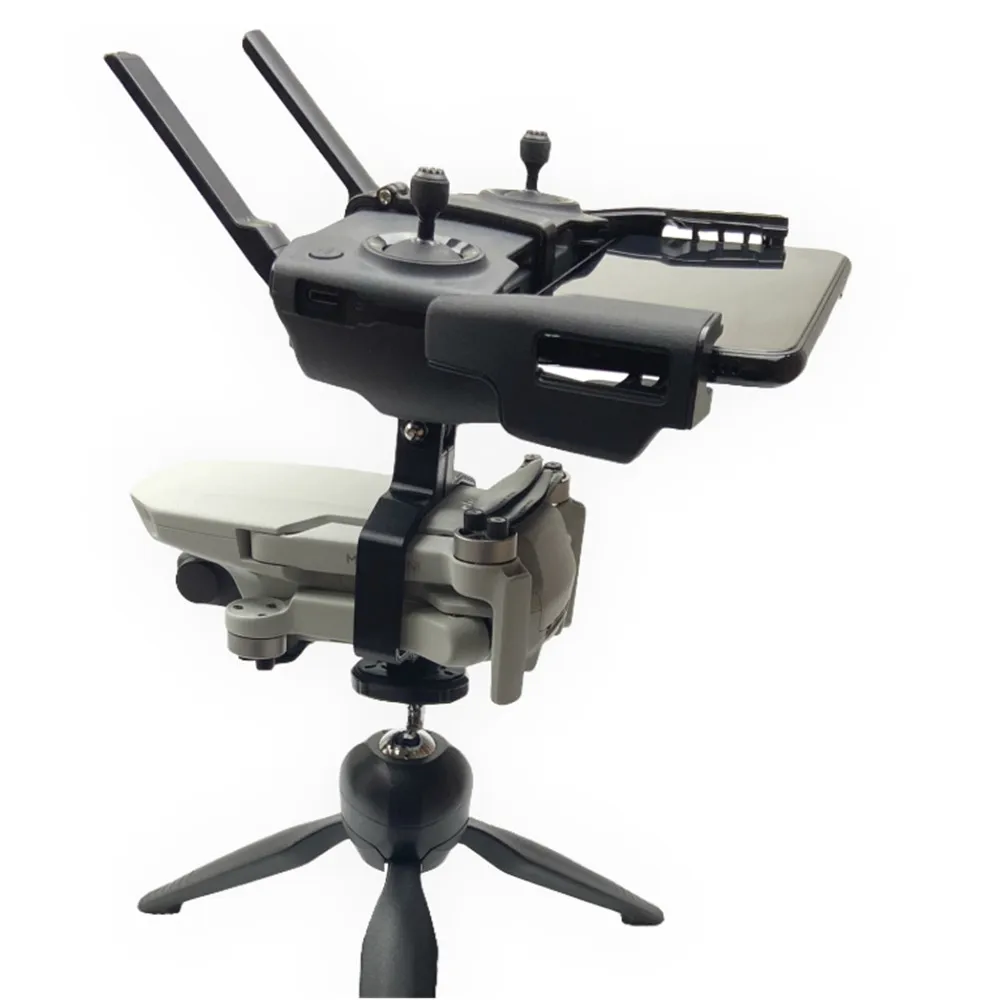 Buy Handheld Gimbal Camera Stabilizer Monitor Controller Tripod Holder Clip Bracket For DJI Mavic Mini Accessories
