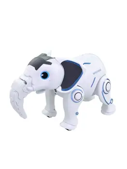 

Cute Wireless Elephant Robot Interactive Children Toy Singing Dancing Remote Control Elephant Shape Robot Toy Early Education To