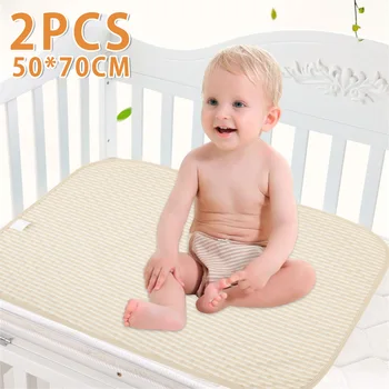 

Baby Cotton Nappy Changing Pads Multifunctional Infant Baby Waterproof Urine Mat Bed Sheets Foldable Nappy Diaper Cover Mat