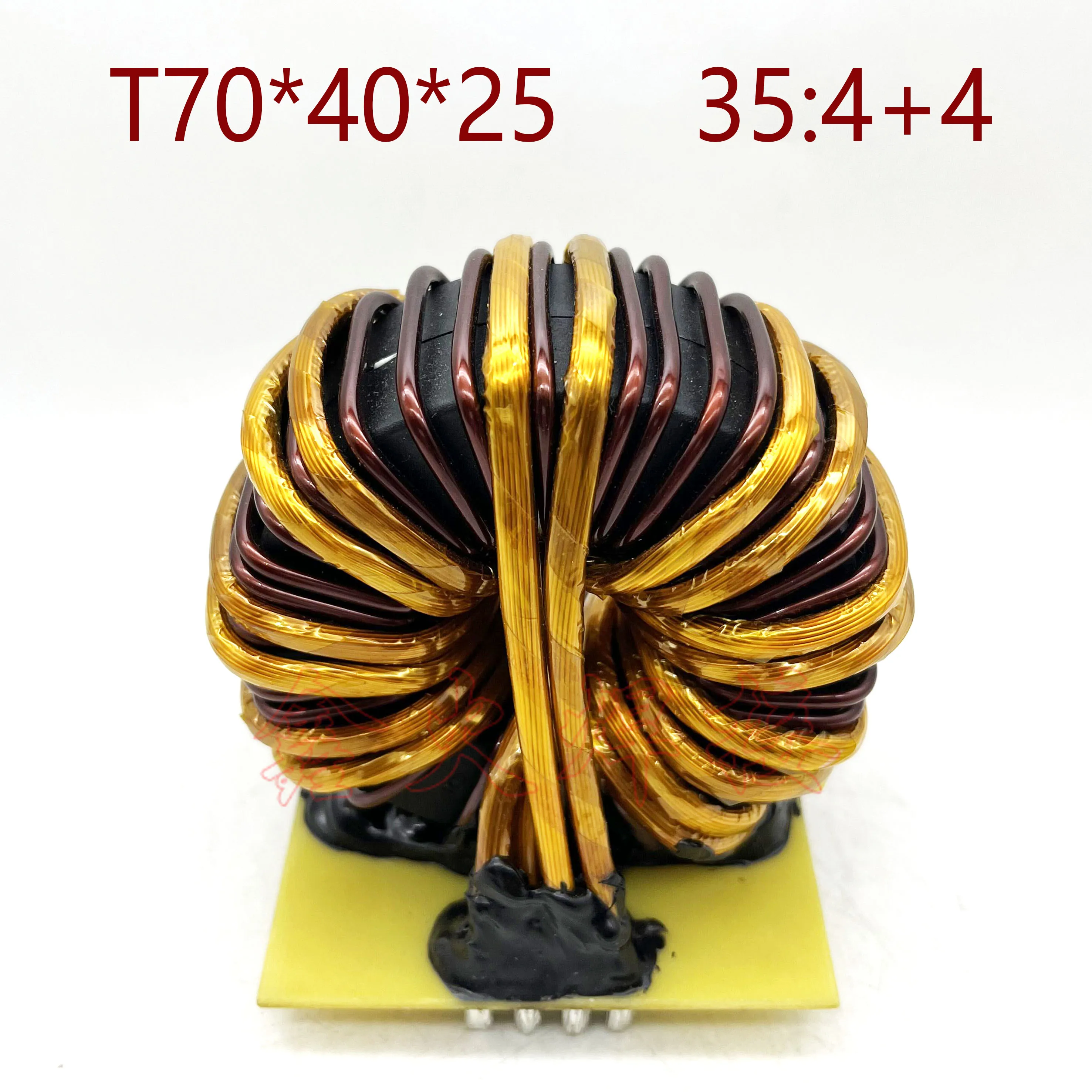 

ZX7-400 сварочный аппарат двойного напряжения, аморфный основной трансформатор T70 * 40*25 35:4 + 4-кольцевой основной трансформатор, медный провод