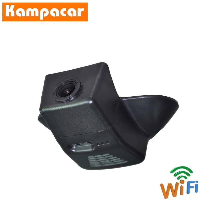 Kampacar автомобильный Wifi DVR видеорегистратор s авто зеркало заднего вида Две камеры для Volvo V40 низкая конфигурация Двойной Автомобильный видеорегистратор Wifi видеорегистратор