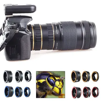 

Auto Focus Lens Adapter AF Macro Extension Tube Ring for Canon EF-S Lens T5i T4i T3i T2i 100D 60D 70D 550D 600D 6D 7D Lens Mount