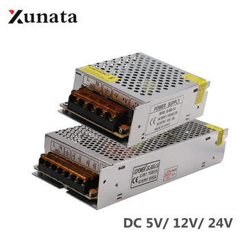 

Switching Power Supply AC 110V/ 220V to 5V 12V 24V LED CCTV / LED Strip Power Supply AC to DC Power Adapter 12W-600W